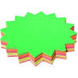 Stars Fluoro Brenex 155mm pack 60 Assorted Colours
